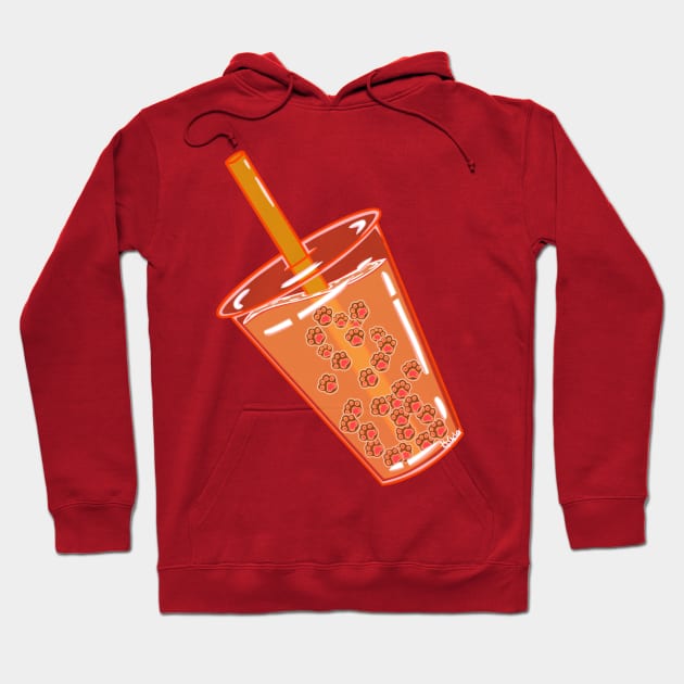 Orange you glad you got toe bean boba Hoodie by SupernovaAda